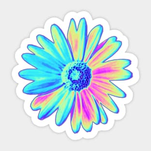 Holographic Daisy Sticker